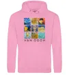 Жіноча толстовка (худі) Van Gogh Рожевий фото