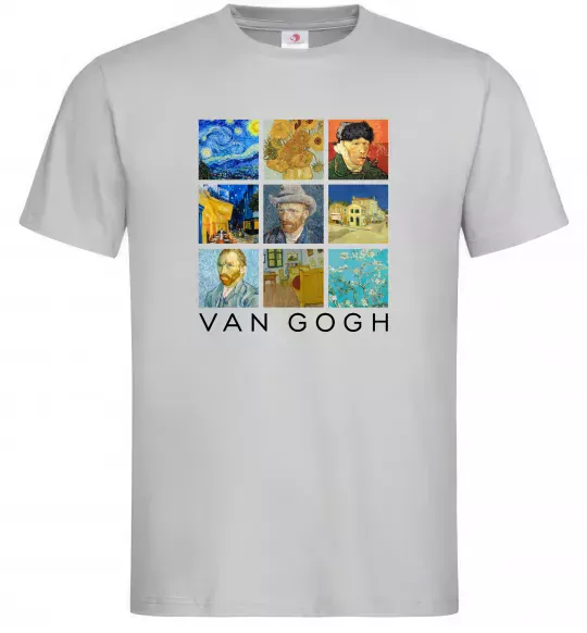 Мужская футболка Van Gogh Серый фото