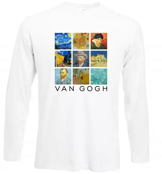 Лонгслив Van Gogh Белый фото