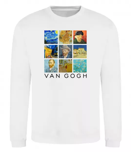 Свитшот Van Gogh Белый фото