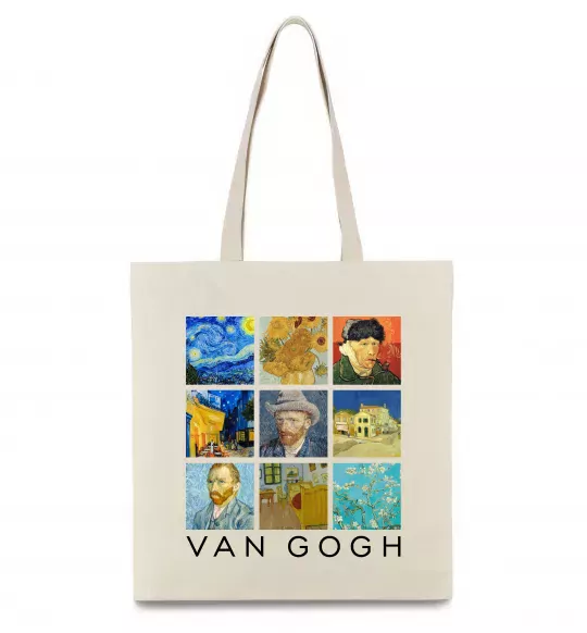 Эко-сумка Van Gogh Бежевый фото