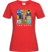 Женская футболка Van Gogh Красный фото