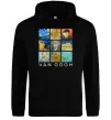 Чоловіча толстовка (худі) Van Gogh Чорний фото