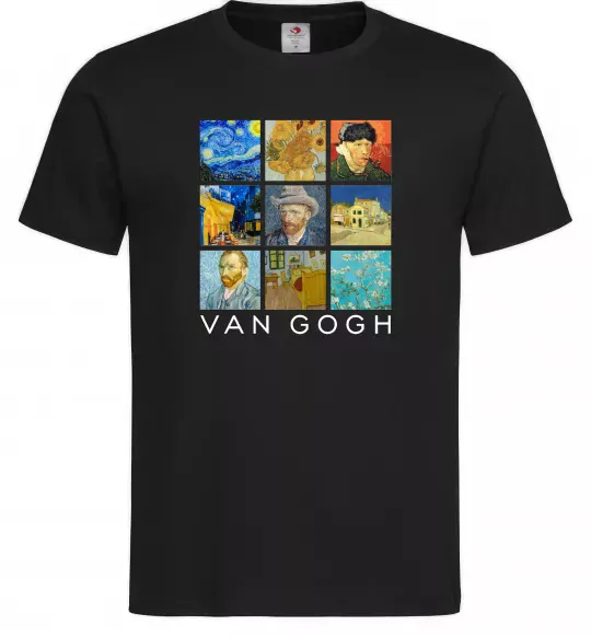 Мужская футболка Van Gogh Черный фото
