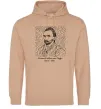 Мужская толстовка (худи) Vincent van Gogh Песочный Мужская толстовка (худи) Vincent van Gogh Песочный фото