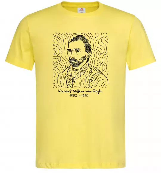 Мужская футболка Vincent van Gogh Лимонный фото