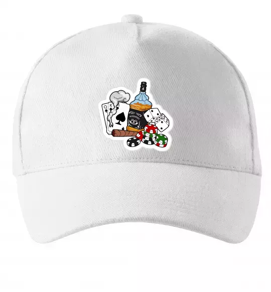 Кепка Набір п'ятниці Белый фото