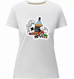 Женская премиум футболка