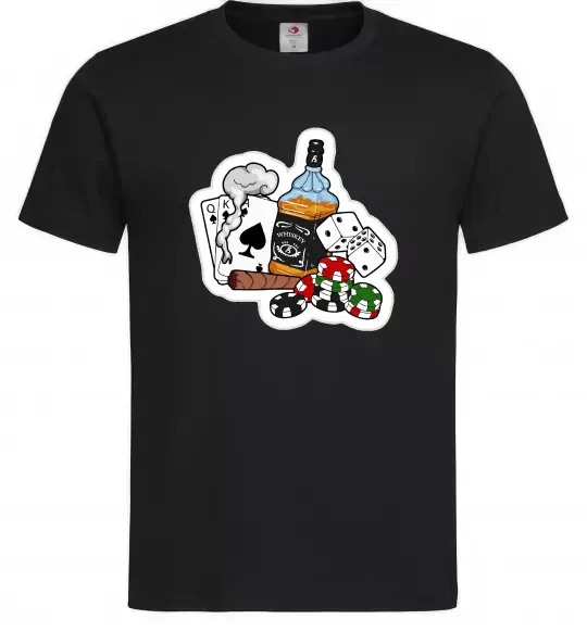 Чоловіча футболка Набір п'ятниці Чорний фото