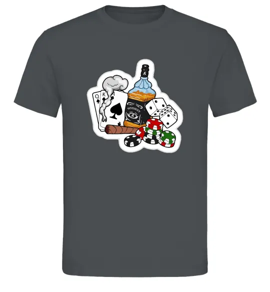 Чоловіча футболка Набір п'ятниці Графіт фото