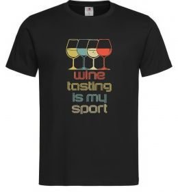 Чоловіча футболка Wine tasting is my sport