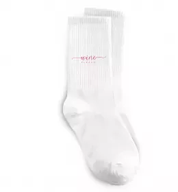 Носки wine dinner winner Белый фото