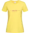 Жіноча футболка Wine please Лимонний фото