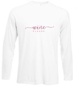 Лонгслив Wine please