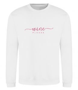 Свитшот Wine please