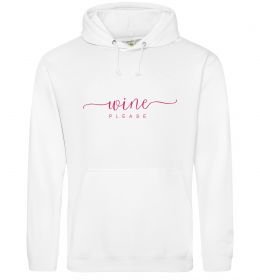 Жіноча толстовка (худі) Wine please Жіноча толстовка (худі) Wine please