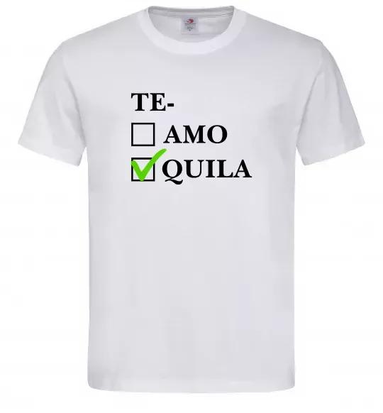 Чоловіча футболка Te-quila Білий фото