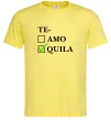 Чоловіча футболка Te-quila Лимонний Чоловіча футболка Te-quila Лимонний фото