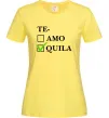 Жіноча футболка Te-quila Лимонний фото