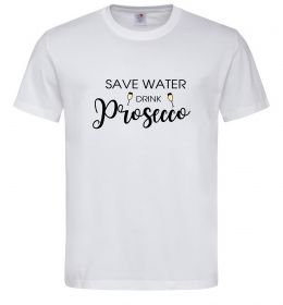 Чоловіча футболка Save water, drink prosecco Чоловіча футболка Save water, drink prosecco