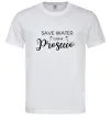 Чоловіча футболка Save water, drink prosecco Білий Чоловіча футболка Save water, drink prosecco Білий фото