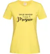 Женская футболка Save water, drink prosecco Лимонный Женская футболка Save water, drink prosecco Лимонный фото
