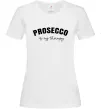 Жіноча футболка Prosseco is my therapy Білий фото