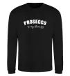 Свитшот Prosseco is my therapy Черный Свитшот Prosseco is my therapy Черный фото