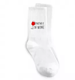 Шкарпетки Mullef wine social club Білий фото