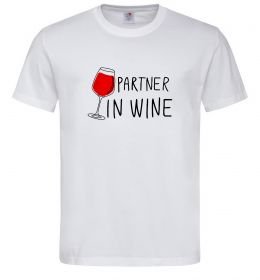 Чоловіча футболка Partner in wine Чоловіча футболка Partner in wine