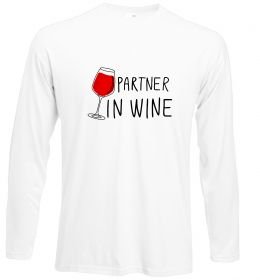 Лонгслив Partner in wine