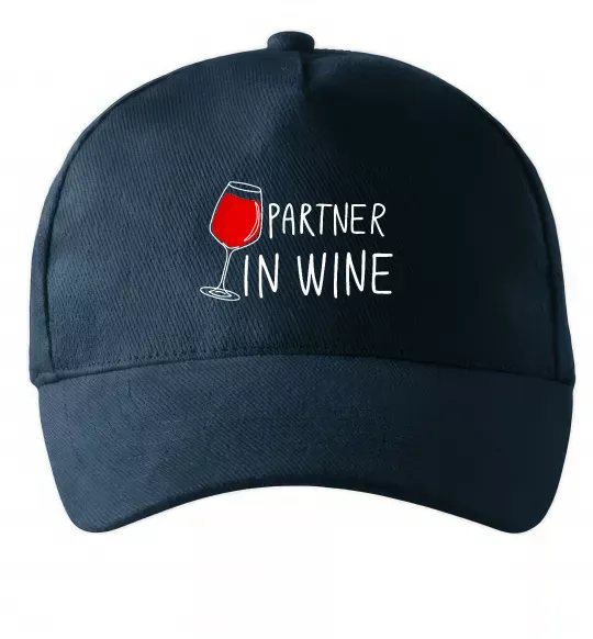 Кепка Partner in wine Темно-синій фото