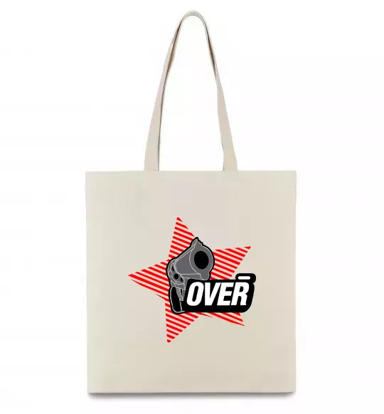 Еко-сумка oveR Бежевий фото