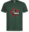 Мужская футболка oveR Темно-зеленый фото