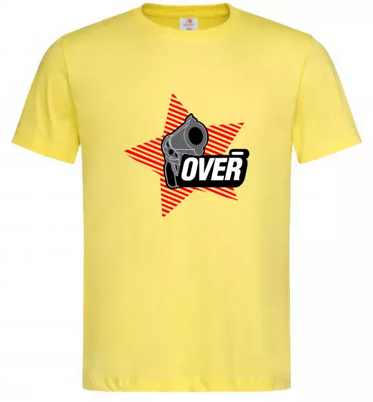 Мужская футболка oveR Лимонный фото