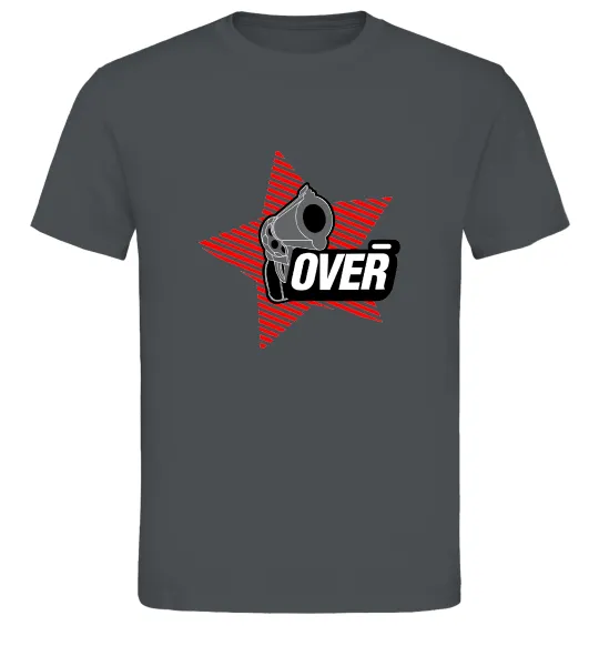 Мужская футболка oveR Графит фото