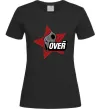 Жіноча футболка oveR Чорний фото