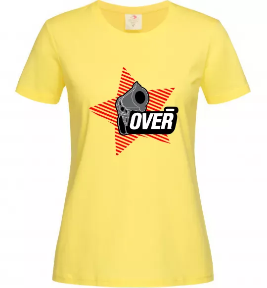 Жіноча футболка oveR Лимонний фото