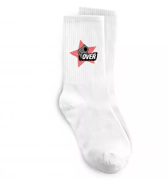 Шкарпетки oveR Білий фото