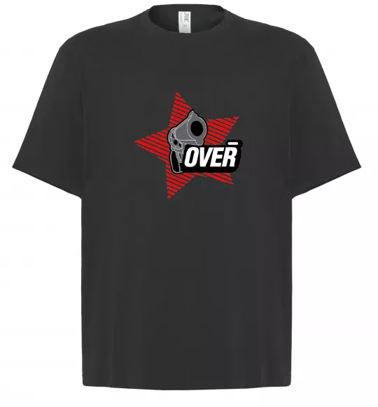 Футболка Оверсайз oveR Чорний фото