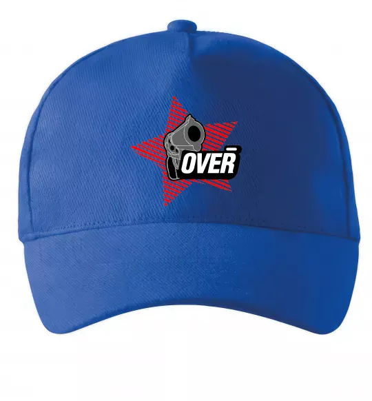 Кепка oveR Ярко-синий фото