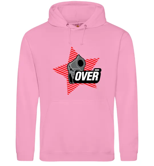 Чоловіча толстовка (худі) oveR Рожевий фото