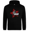 Чоловіча толстовка (худі) oveR Чорний Чоловіча толстовка (худі) oveR Чорний фото