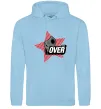 Чоловіча толстовка (худі) oveR Блакитний Чоловіча толстовка (худі) oveR Блакитний фото