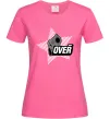 Жіноча футболка oveR Яскраво-рожевий фото