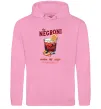 Мужская толстовка (худи) The negroni Розовый фото