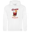 Чоловіча толстовка (худі) The negroni Білий фото