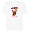 Футболка Оверсайз The negroni Білий фото