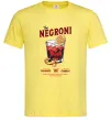 Чоловіча футболка The negroni Лимонний фото