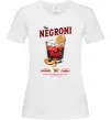 Жіноча футболка The negroni Білий Жіноча футболка The negroni Білий фото